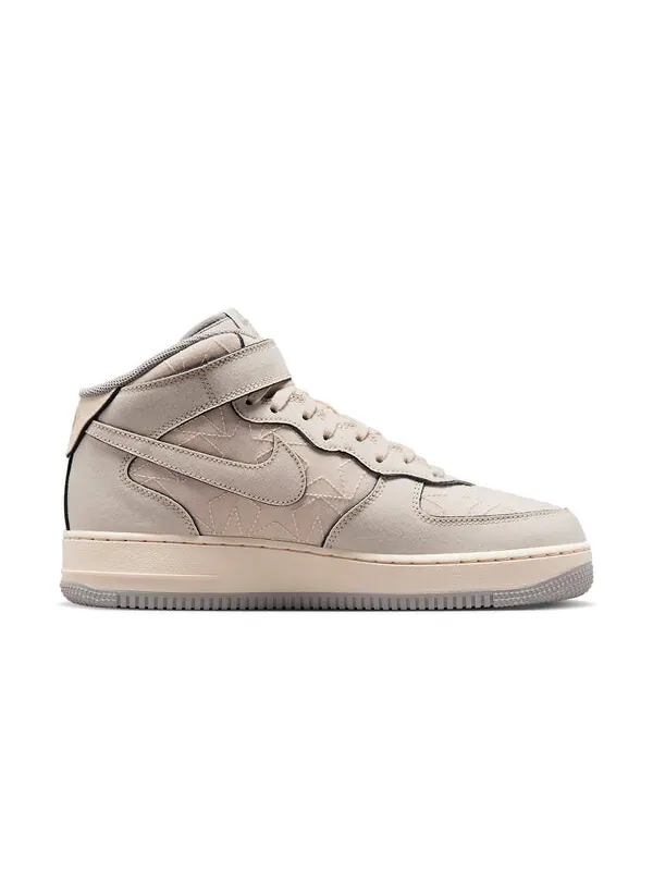 Кроссовки air force 1 mid Nike — изображение 2 из 4, бежевый
