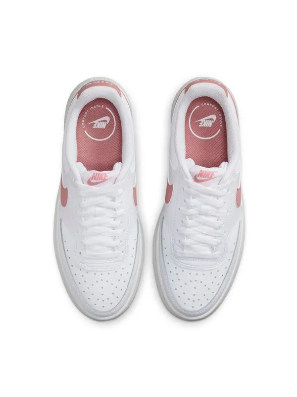 Кроссовки court vision alta 'white red stardust' Nike — изображение 4 из 4, белый/красный