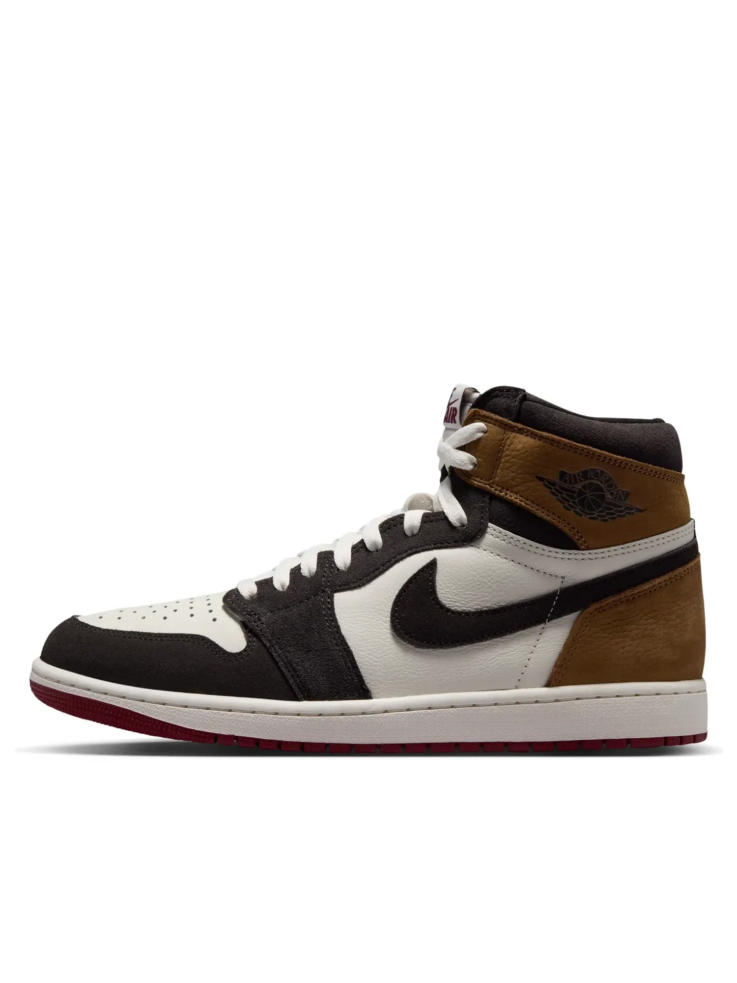 Мужские кроссовки с высоким верхом из кожи Air Jordan 1 High OG Love Letter — изображение 1 из 7, коричневый