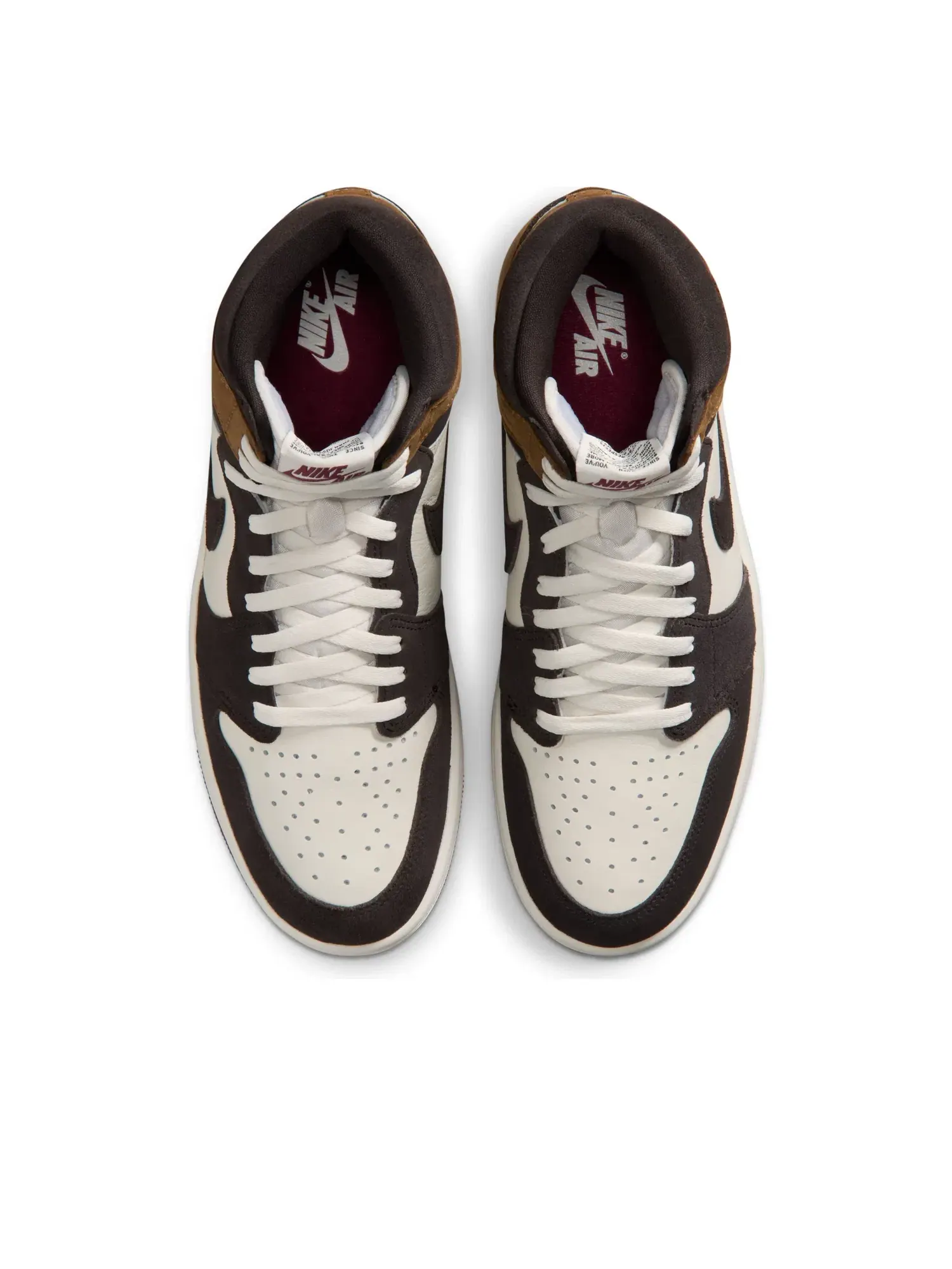 Мужские кроссовки с высоким верхом из кожи Air Jordan 1 High OG Love Letter — изображение 4 из 7, коричневый