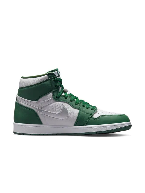 Кроссовки 1 ретро высокие og Air Jordan — изображение 2 из 4, зеленый