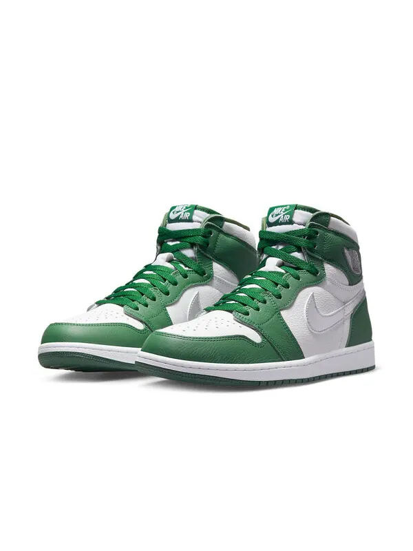 Кроссовки 1 ретро высокие og Air Jordan — изображение 3 из 4, зеленый