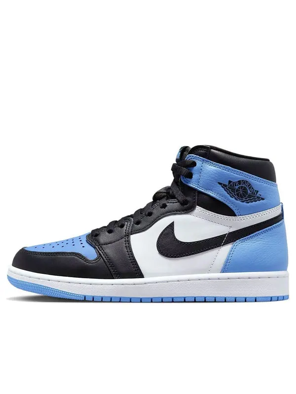 Кроссовки 1 retro high og 'unc toe' Air Jordan — изображение 1 из 4, синий/черный/белый