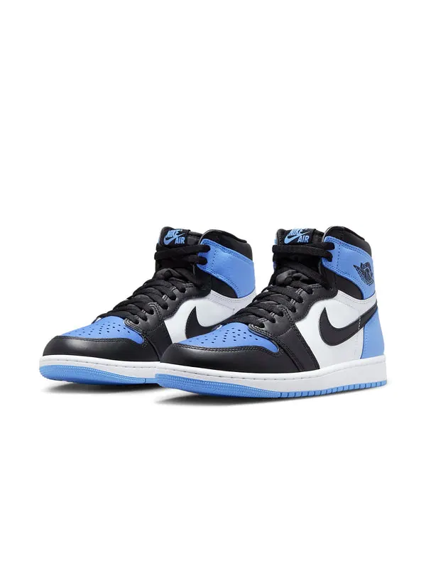 Кроссовки 1 retro high og 'unc toe' Air Jordan — изображение 2 из 4, синий/черный/белый