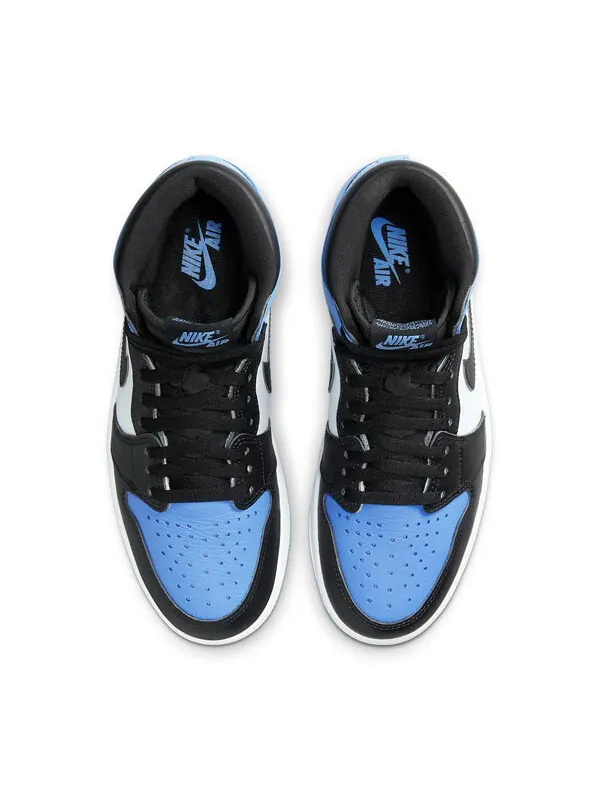 Кроссовки 1 retro high og 'unc toe' Air Jordan — изображение 3 из 4, синий/черный/белый
