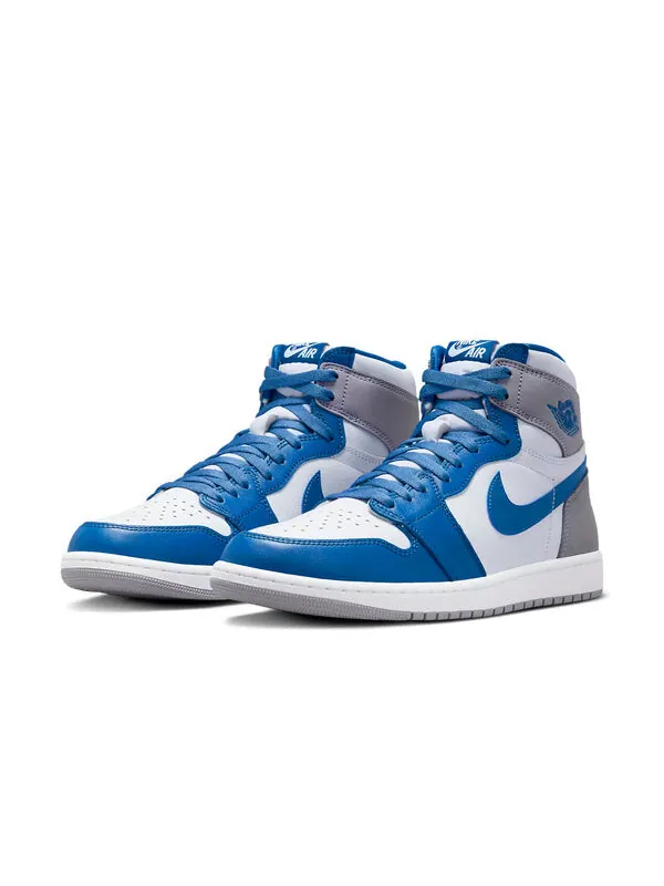 Кроссовки 1 retro high og 'true blue' Air Jordan — изображение 3 из 4, синий