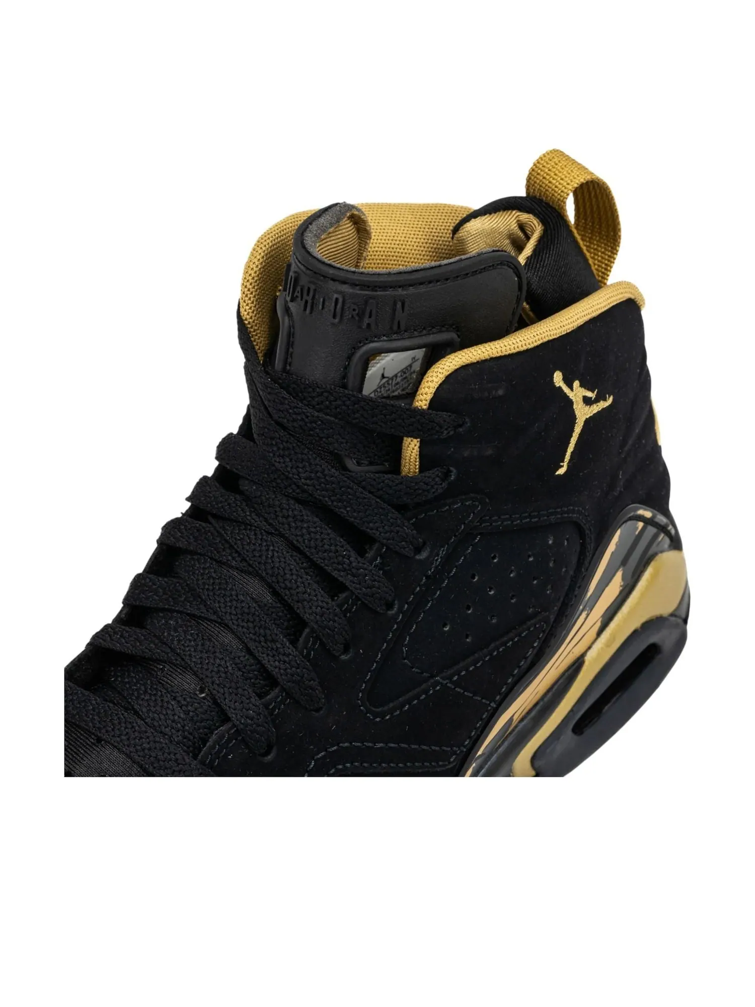 (GS) Air Jordan MVP 'Black Metallic Gold' — изображение 2 из 3