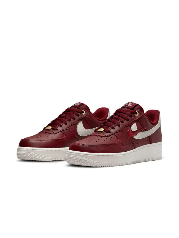 Кроссовки air force 1 '07 premium 'history of logos - team red' Nike — изображение 3 из 4, красный/красный/красный
