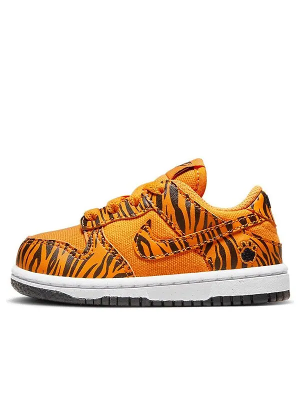 Кроссовки dunk low next nature 'tiger stripes' Nike — изображение 1 из 4, белый/черный