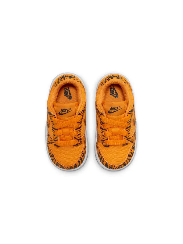 Кроссовки dunk low next nature 'tiger stripes' Nike — изображение 4 из 4, белый/черный