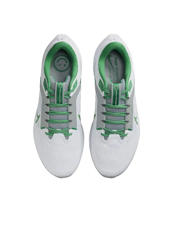 Кроссовки air zoom pegasus 40 'norfolk state' Nike — изображение 4 из 4, белый//зеленый