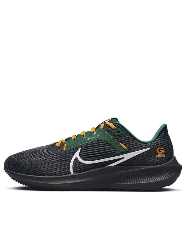 Кроссовки nfl x air zoom pegasus 40 'green bay packers' Nike — изображение 1 из 4, золотистый/белый