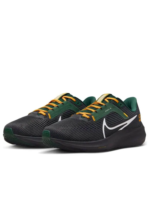 Кроссовки nfl x air zoom pegasus 40 'green bay packers' Nike — изображение 2 из 4, золотистый/белый