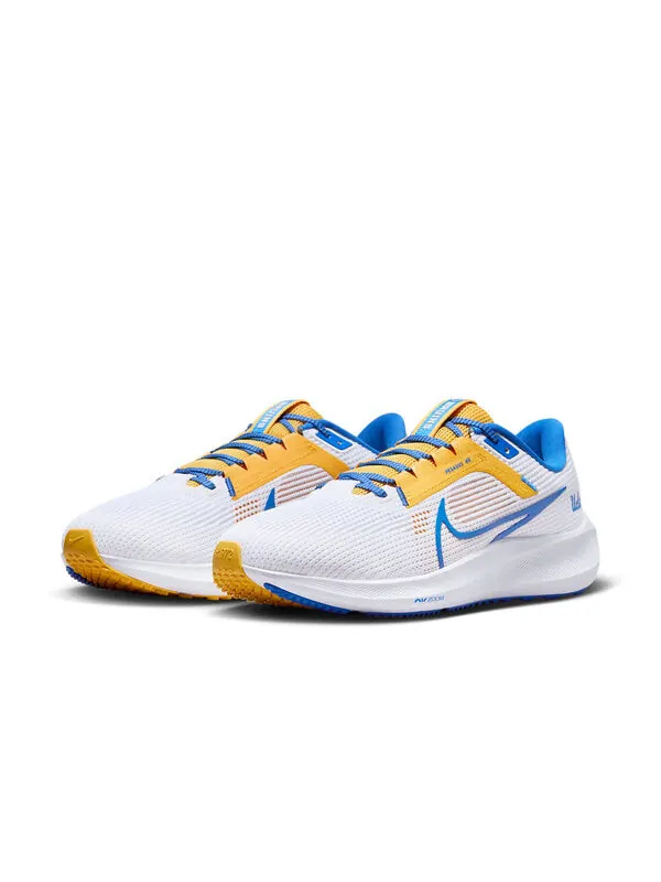 Кроссовки pegasus 40 'ucla' Nike — изображение 3 из 4, белый/золотистый/синий