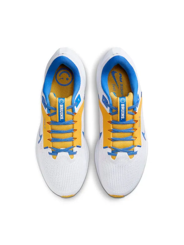 Кроссовки pegasus 40 'ucla' Nike — изображение 4 из 4, белый/золотистый/синий