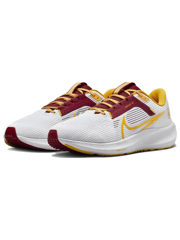 Кроссовки air zoom pegasus 40 'tuskegee' Nike — изображение 3 из 4, белый/красный/желтый