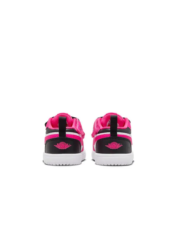 Кроссовки 1 низкие Air Jordan — изображение 4 из 4, розовый/черный/белый