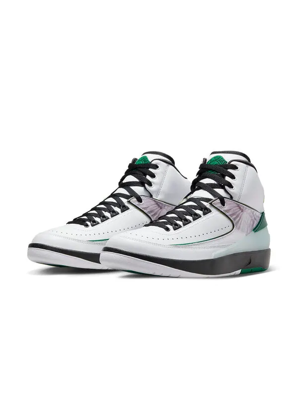 Кроссовки 2 ретро Air Jordan — изображение 2 из 4, белый//черный