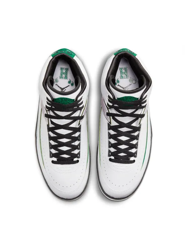 Кроссовки 2 ретро Air Jordan — изображение 3 из 4, белый//черный