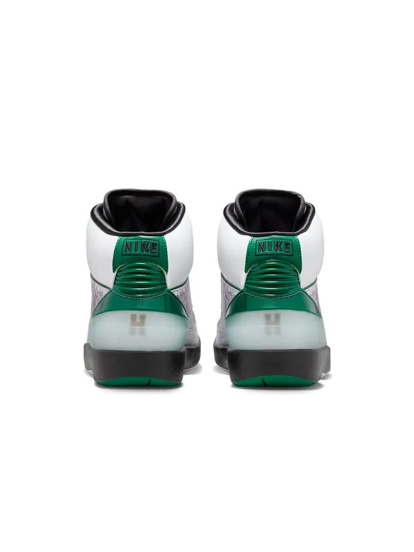 Кроссовки 2 ретро Air Jordan — изображение 4 из 4, белый//черный
