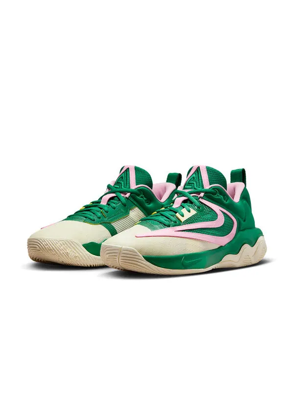 Кроссовки яннис бессмертие 3 эп. Nike — изображение 3 из 4, зеленый/розовый