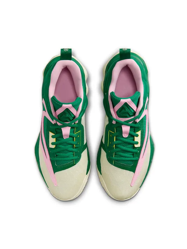 Кроссовки яннис бессмертие 3 эп. Nike — изображение 4 из 4, зеленый/розовый
