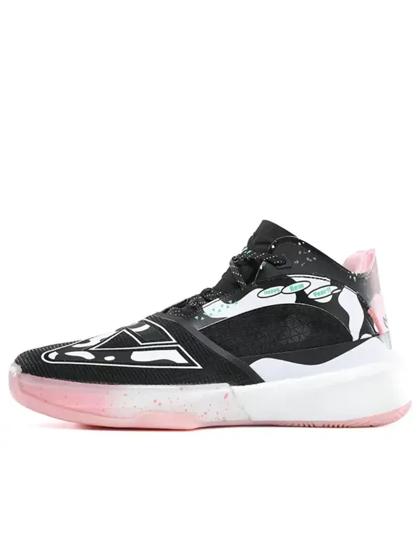 Кроссовки taichi p-popup 1.0 andrew wiggins 'black white pink' Peak — розовый