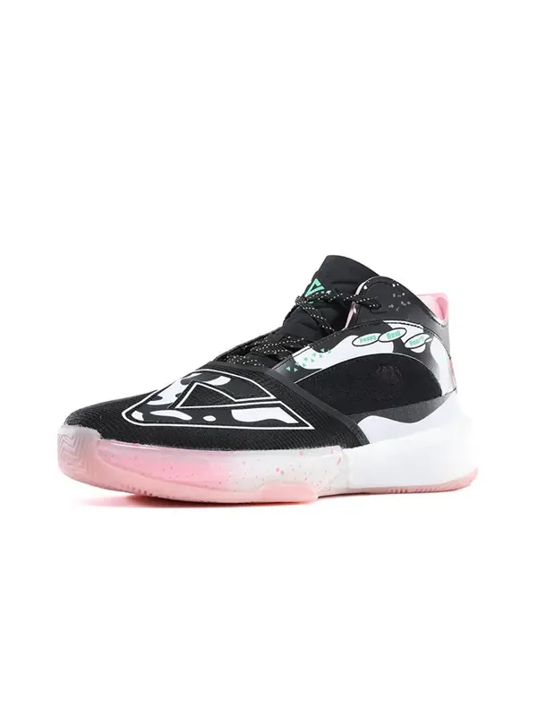 Кроссовки taichi p-popup 1.0 andrew wiggins 'black white pink' Peak — изображение 3 из 4, черный/белый/розовый