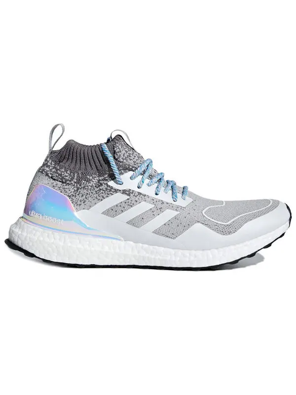 Кроссовки ультрабуст мид Adidas — изображение 2 из 4, серый