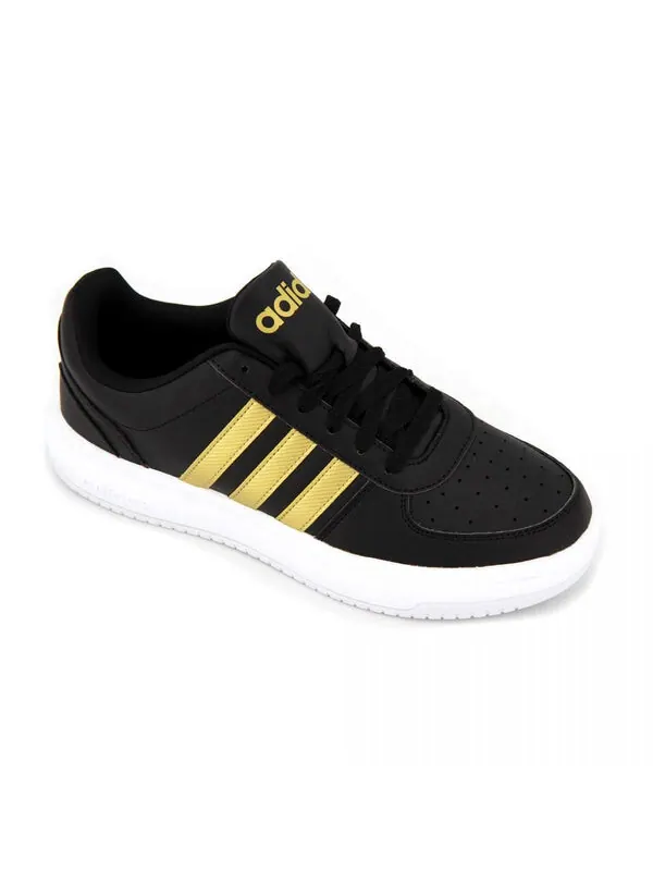 Кроссовки neo cut cloudfoam Adidas — изображение 2 из 4, черный/золотистый