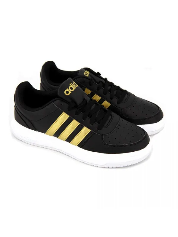 Кроссовки neo cut cloudfoam Adidas — изображение 3 из 4, черный/золотистый
