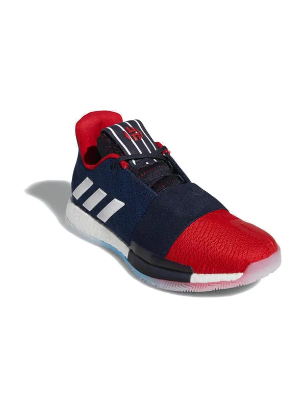 Кроссовки Harden Vol. 3 Adidas — изображение 2 из 4, синий/красный/черный