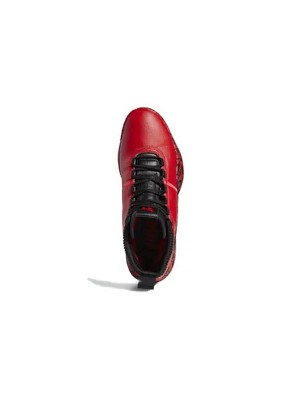 Кроссовки dame 5 mid tops large красные Adidas — изображение 4 из 4, красный