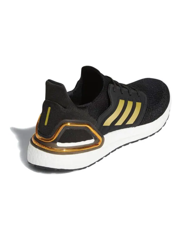 Кроссовки ультрабуст 20 Adidas — изображение 3 из 4, черный/золотистый