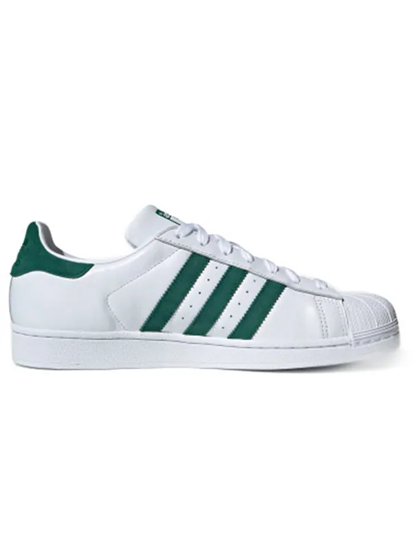 Кроссовки суперзвезда Adidas — изображение 2 из 4, белый/зеленый