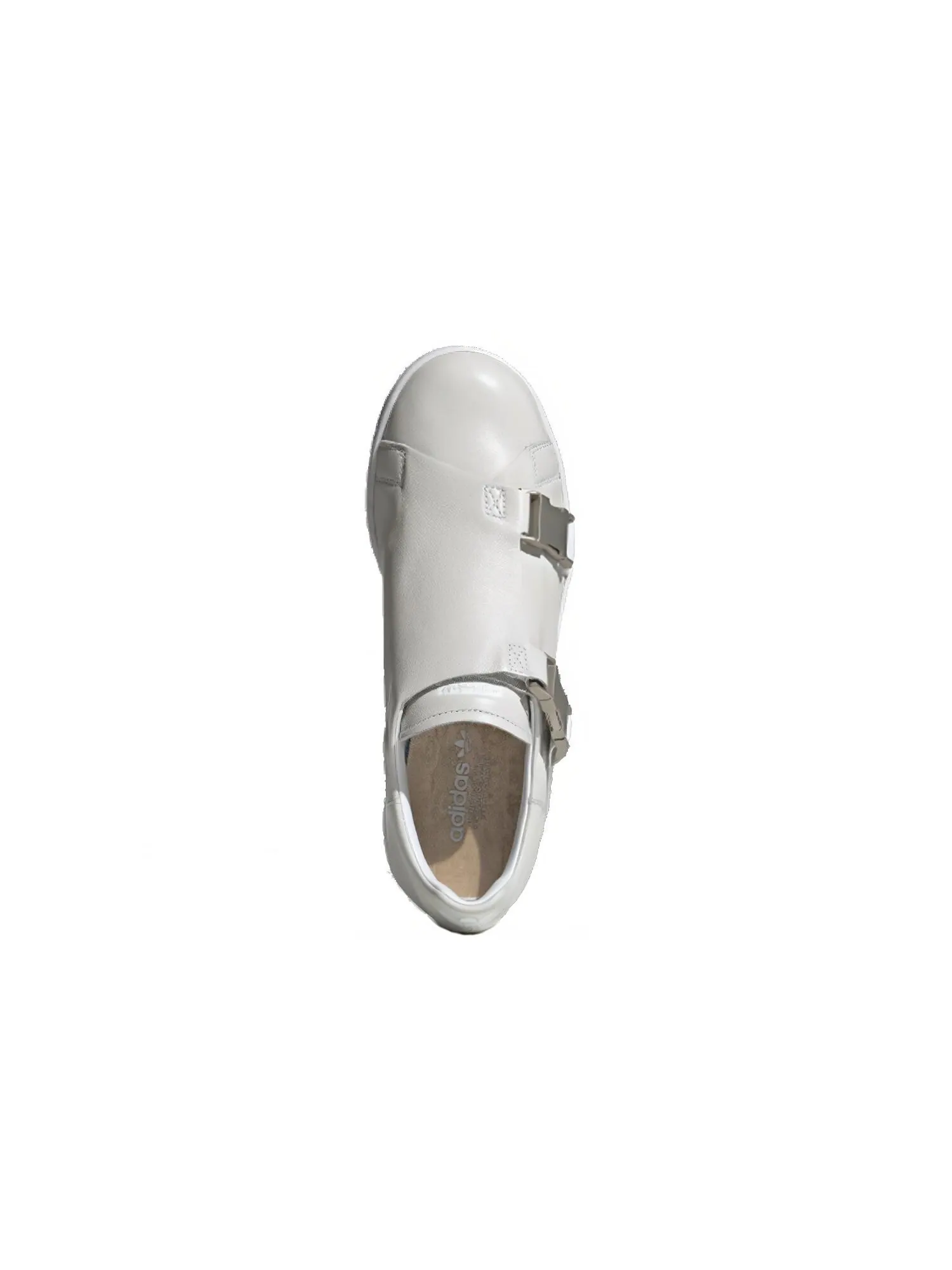 Кроссовки Adidas Women's Stan Smith Buckle — изображение 2 из 4, бело-серый