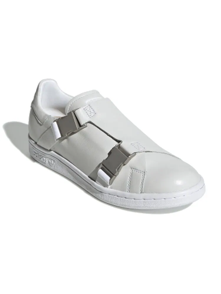Кроссовки Adidas Women's Stan Smith Buckle — изображение 3 из 4, бело-серый