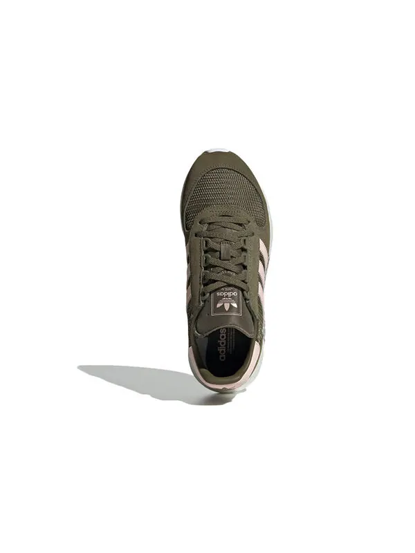 Кроссовки оригинальные marathon tech shoes коричневые розовые Adidas — изображение 4 из 4, розовый