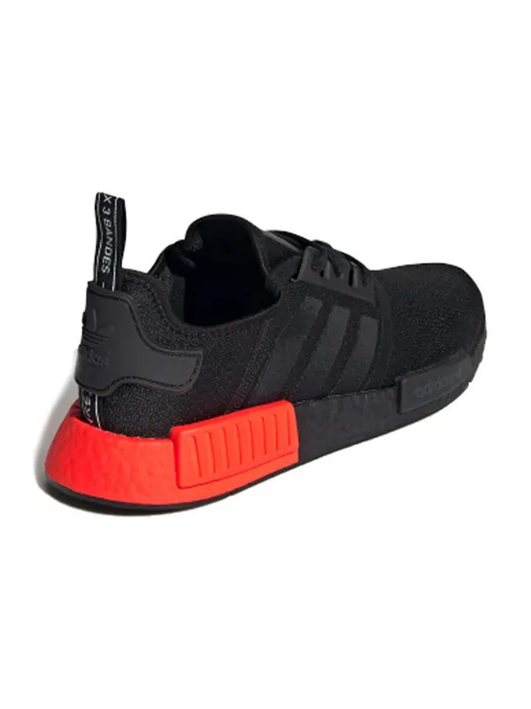 Кроссовки nmd_r1 Adidas — изображение 4 из 4, черный/красный
