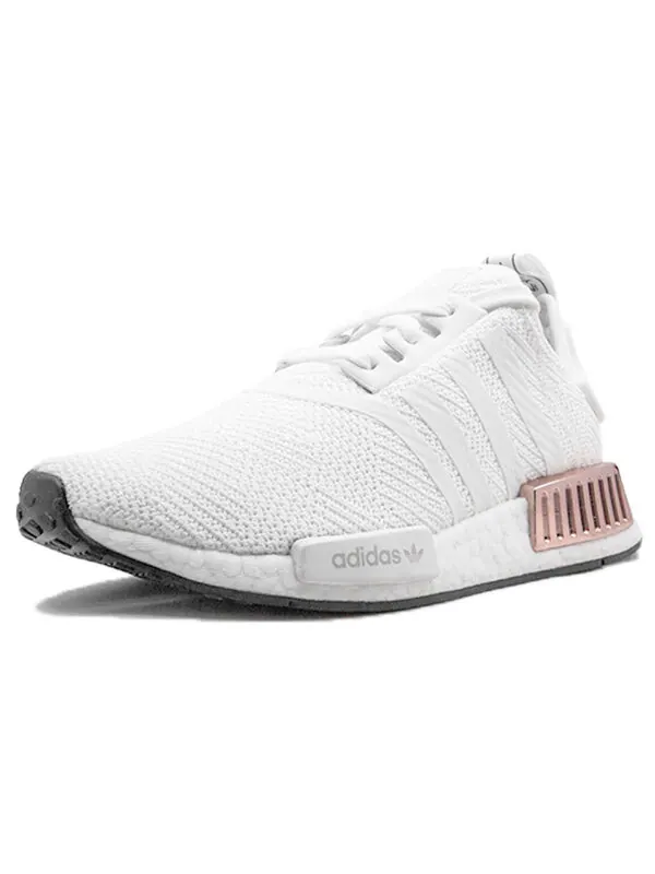 Кроссовки nmd_r1 'metallic plugs - cloud white' Adidas — изображение 2 из 4, черный