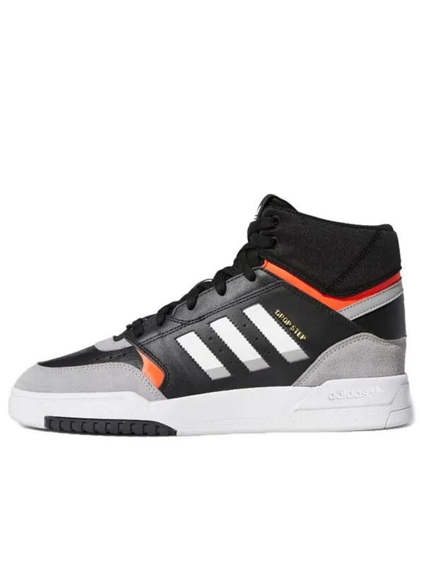 Кроссовки оригинальные drop step унисекс Adidas — изображение 1 из 4, черный/оранжевый