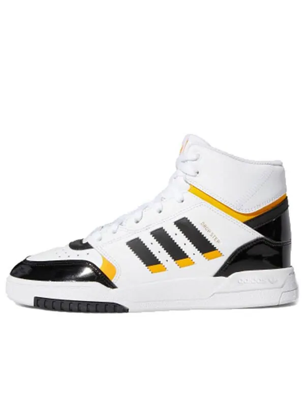 Кроссовки оригинальные drop step Adidas — изображение 1 из 4, белый/желтый/черный
