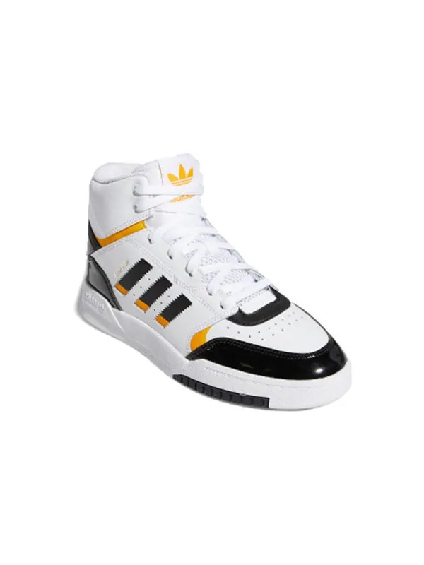 Кроссовки оригинальные drop step Adidas — изображение 2 из 4, белый/желтый/черный