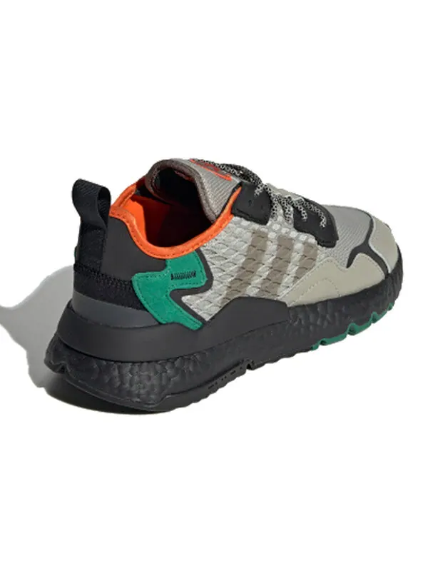 Кроссовки nite jogger 'sesame' Adidas — изображение 3 из 4, зеленый