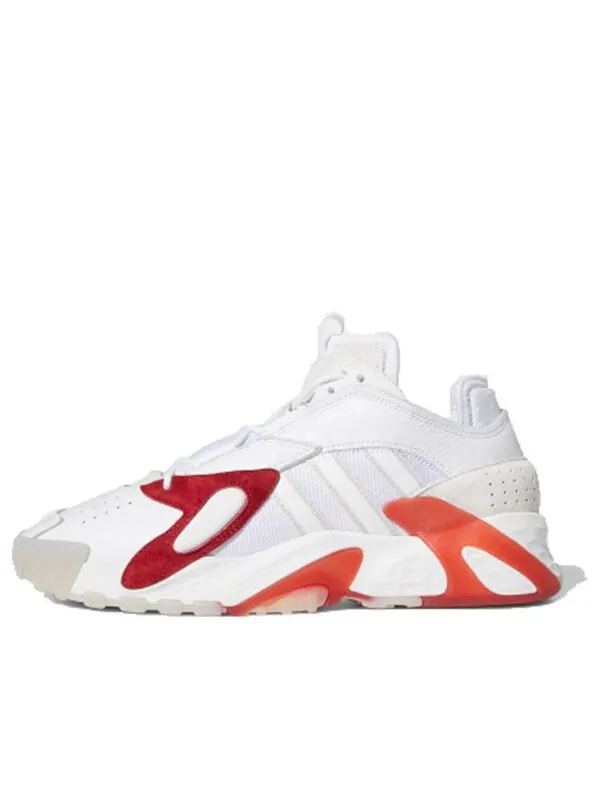 Кроссовки оригиналы стритбол Adidas — изображение 1 из 4, белый/красный