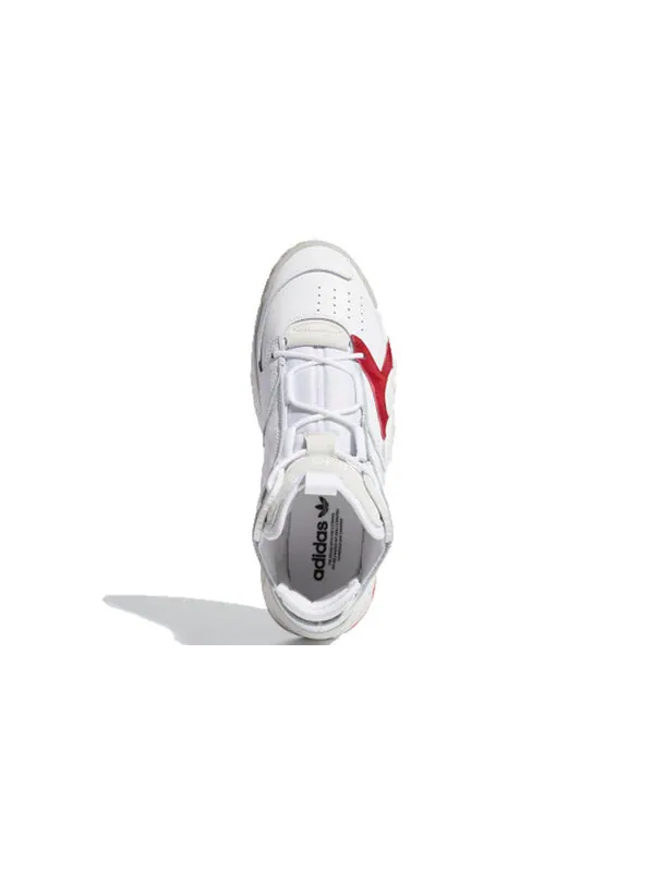 Кроссовки оригиналы стритбол Adidas — изображение 4 из 4, белый/красный