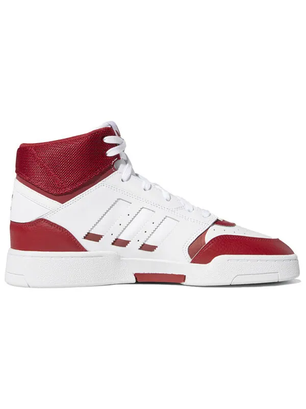 Кроссовки оригинальные drop step Adidas — изображение 2 из 4, белый/красный