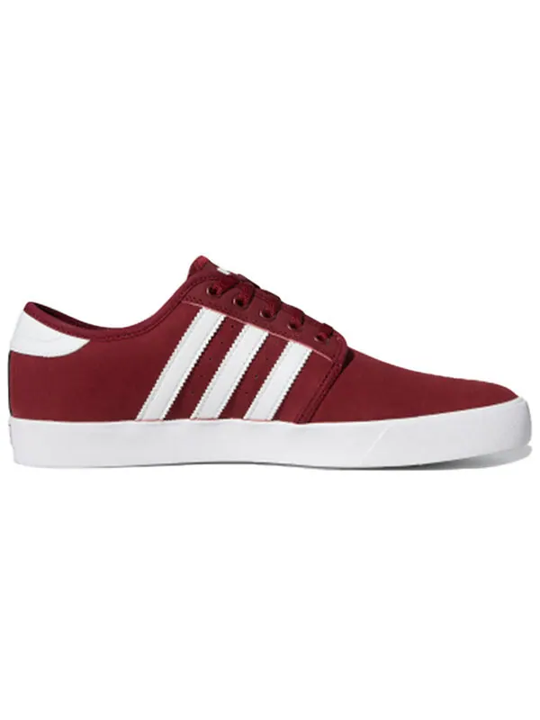 Кроссовки оригинальные seeley красные Adidas — изображение 2 из 4, красный/белый