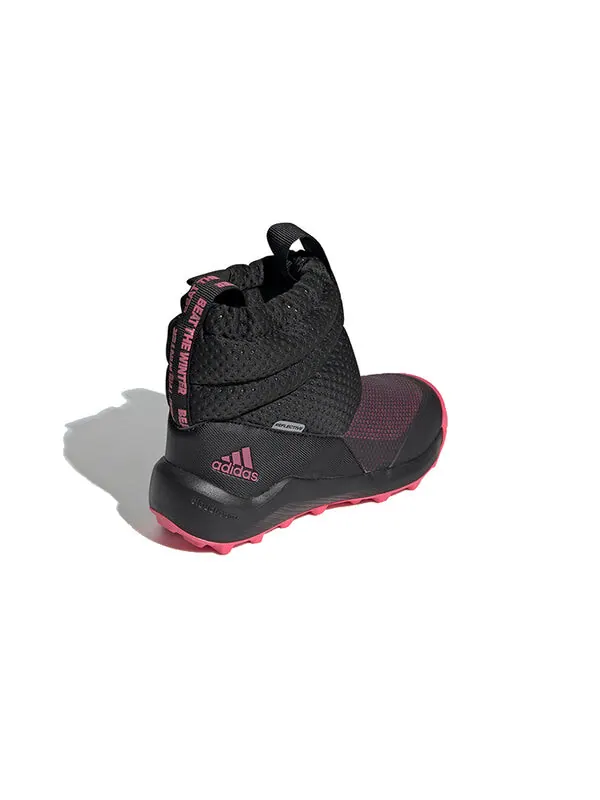 Зимние ботинки rapidasnow boots красные Adidas — изображение 4 из 4, черный/розовый красный