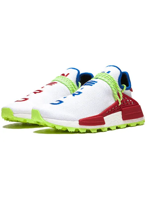 Кроссовки x pharrell nerd nmd hu trail Adidas — изображение 2 из 4, белый